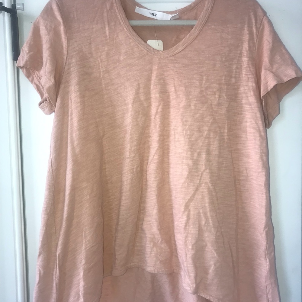 Cute dressy high low tee